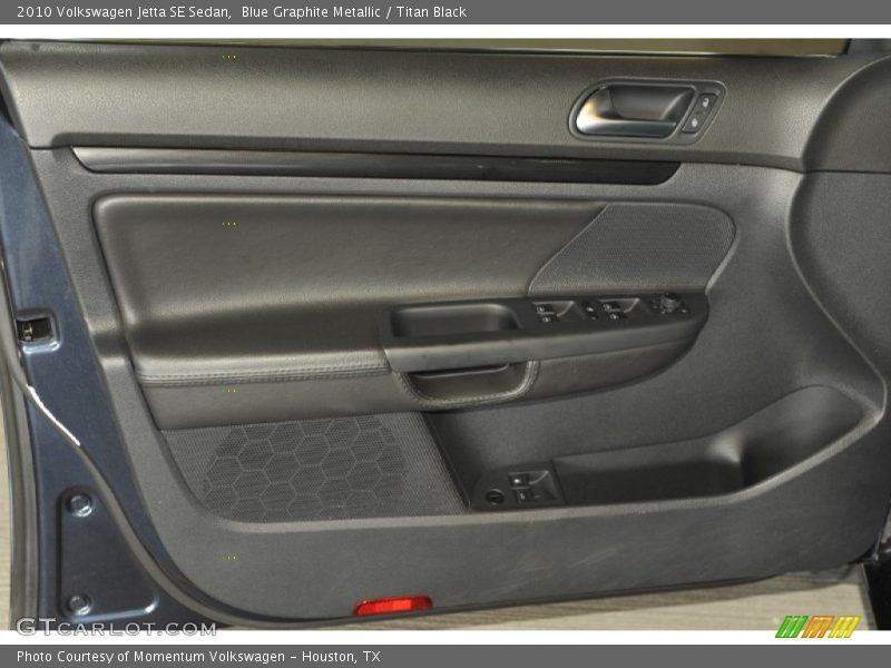 Blue Graphite Metallic / Titan Black 2010 Volkswagen Jetta SE Sedan