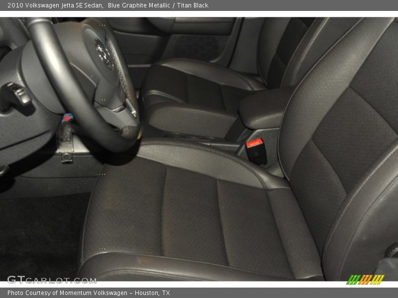 Blue Graphite Metallic / Titan Black 2010 Volkswagen Jetta SE Sedan