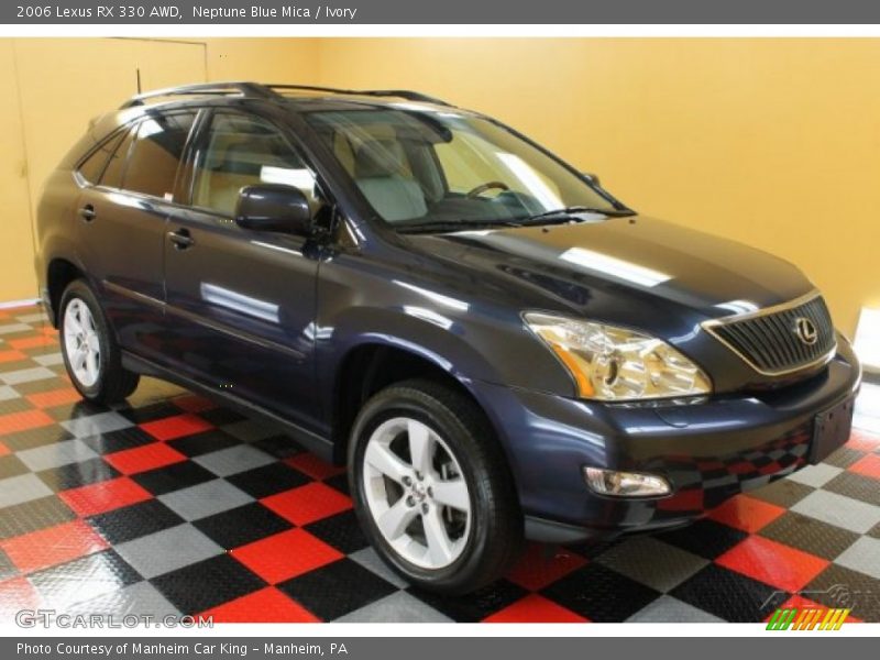 Neptune Blue Mica / Ivory 2006 Lexus RX 330 AWD