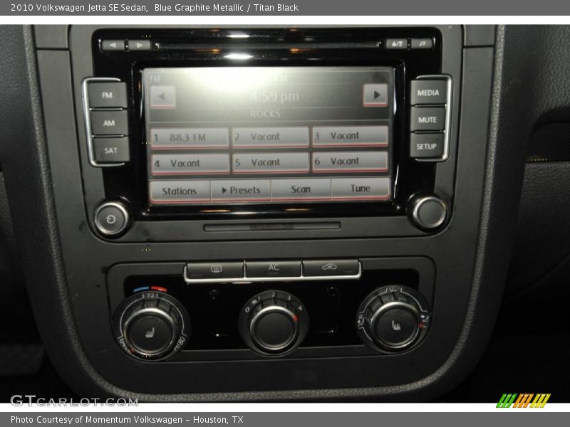 Blue Graphite Metallic / Titan Black 2010 Volkswagen Jetta SE Sedan