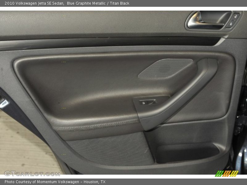 Blue Graphite Metallic / Titan Black 2010 Volkswagen Jetta SE Sedan