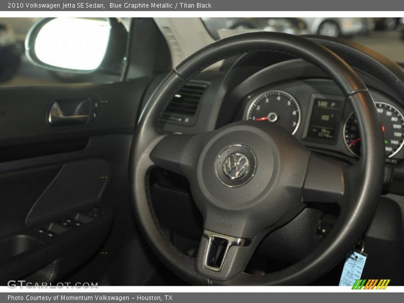 Blue Graphite Metallic / Titan Black 2010 Volkswagen Jetta SE Sedan