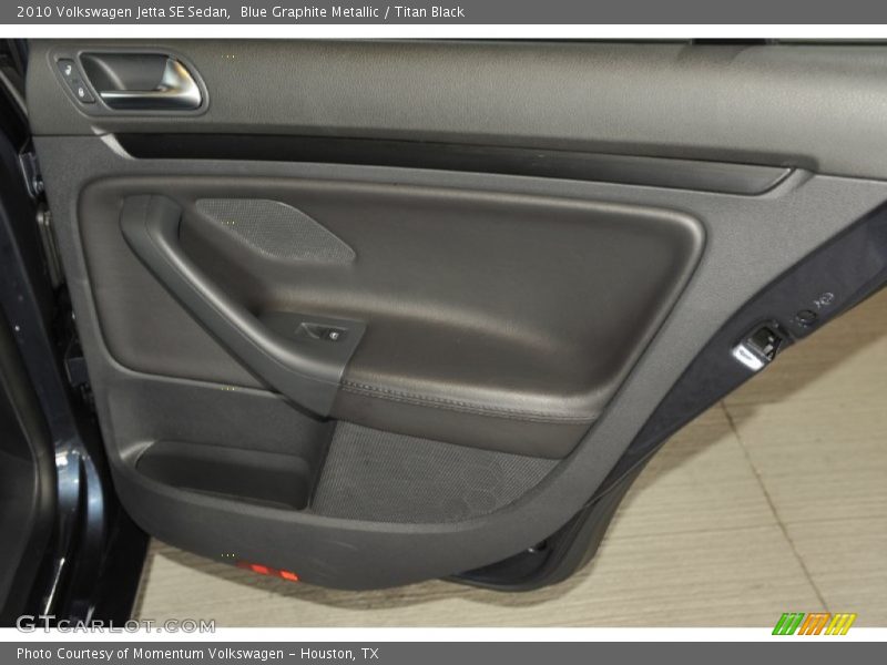 Blue Graphite Metallic / Titan Black 2010 Volkswagen Jetta SE Sedan