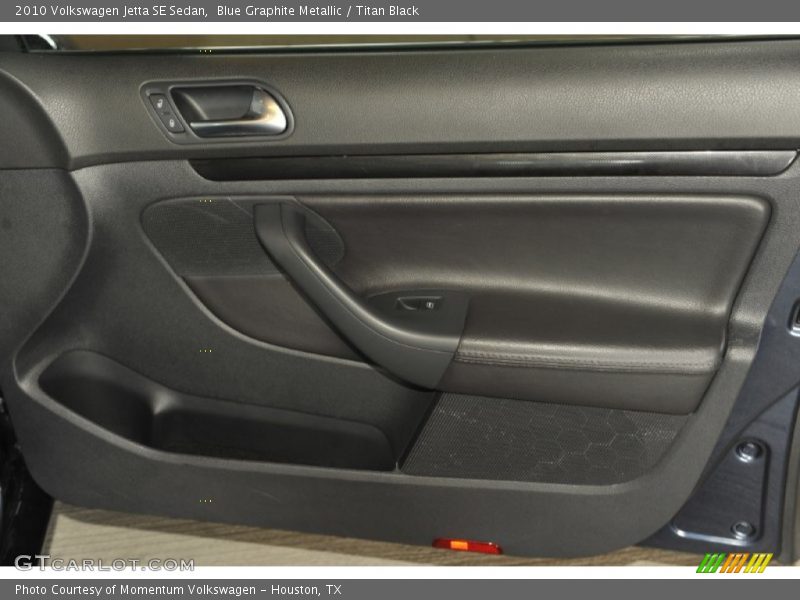 Blue Graphite Metallic / Titan Black 2010 Volkswagen Jetta SE Sedan