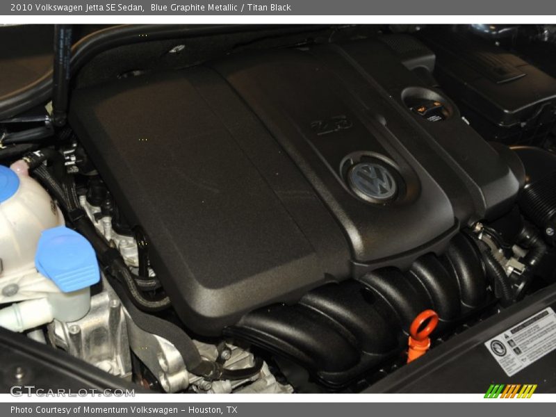 Blue Graphite Metallic / Titan Black 2010 Volkswagen Jetta SE Sedan