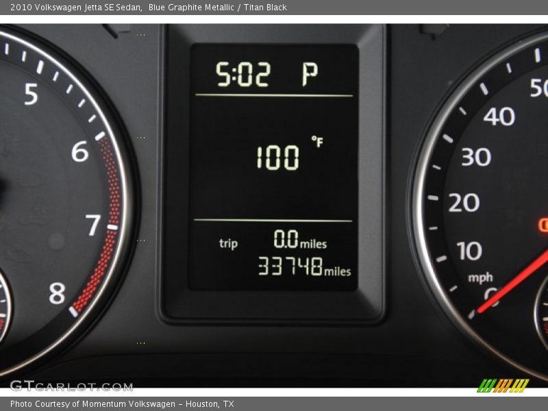 Blue Graphite Metallic / Titan Black 2010 Volkswagen Jetta SE Sedan