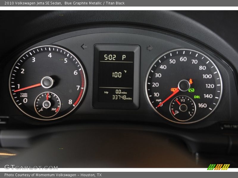 Blue Graphite Metallic / Titan Black 2010 Volkswagen Jetta SE Sedan