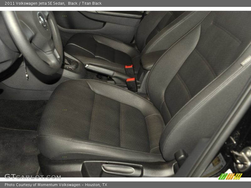 Black / Titan Black 2011 Volkswagen Jetta SE Sedan