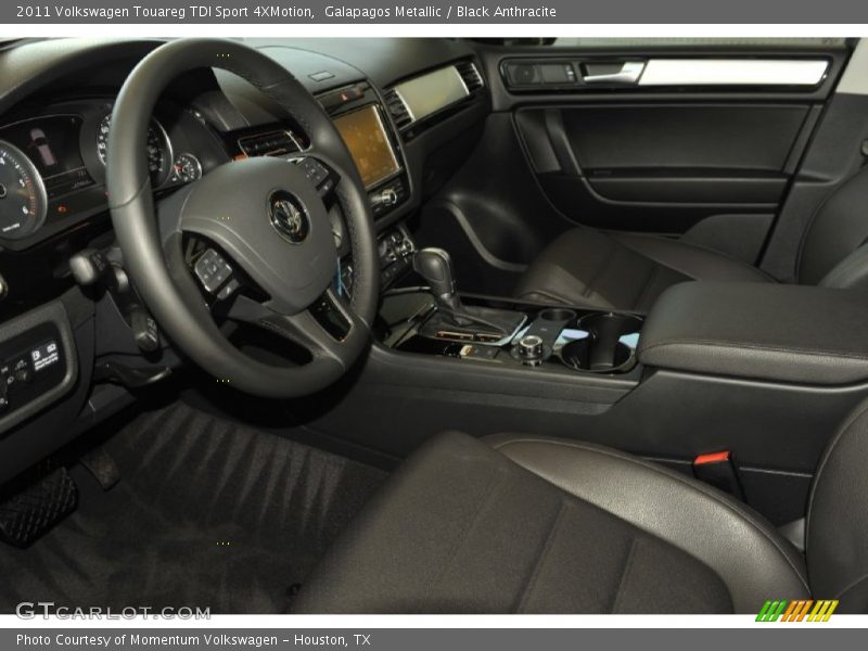  2011 Touareg TDI Sport 4XMotion Black Anthracite Interior