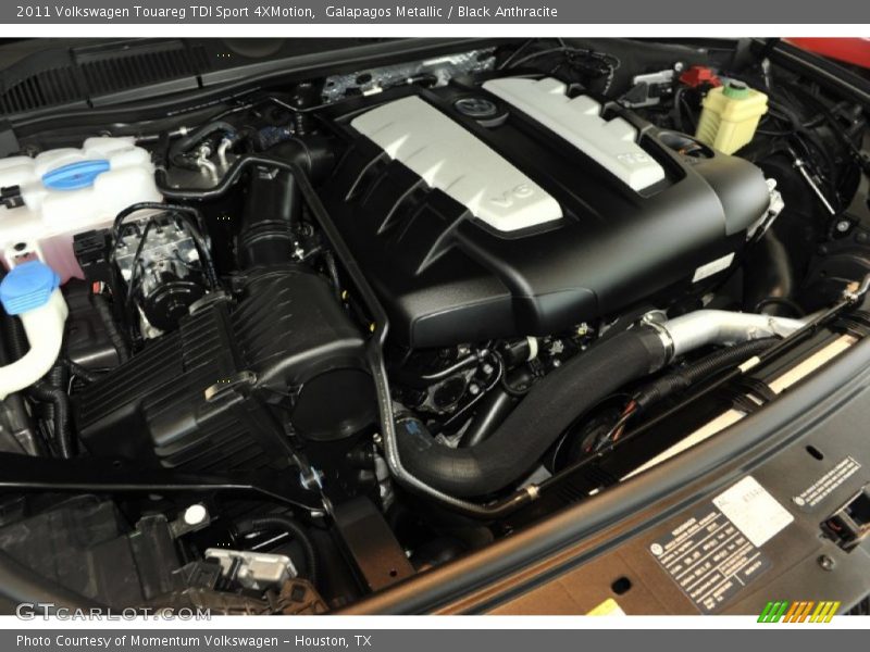  2011 Touareg TDI Sport 4XMotion Engine - 3.0 Liter TDI DOHC 24-Valve VVT Turbo-Diesel V6