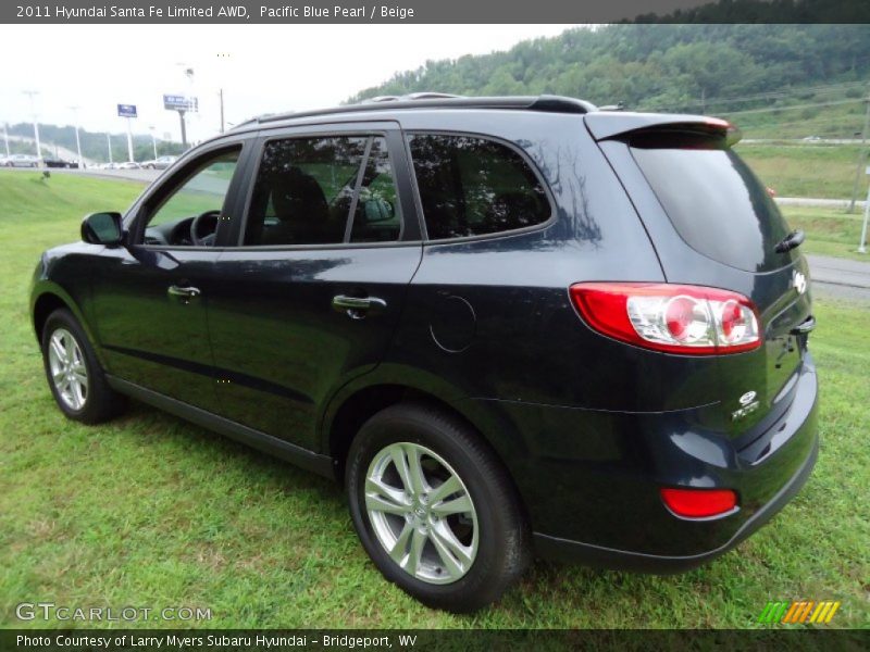  2011 Santa Fe Limited AWD Pacific Blue Pearl