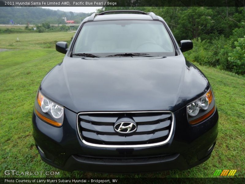  2011 Santa Fe Limited AWD Pacific Blue Pearl