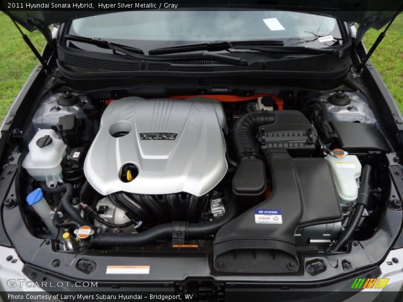 2011 Sonata Hybrid Engine - 2.4 Liter h DOHC 16-Valve D-CVVT 4 Cylinder Gasoline/Electric Hybrid