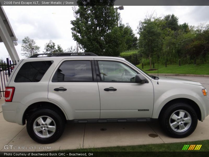 Silver Metallic / Stone 2008 Ford Escape XLT