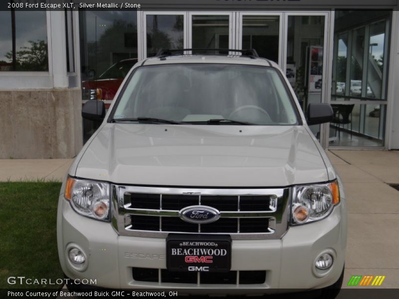 Silver Metallic / Stone 2008 Ford Escape XLT