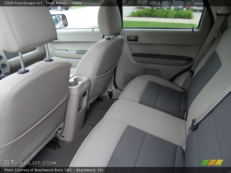 Silver Metallic / Stone 2008 Ford Escape XLT