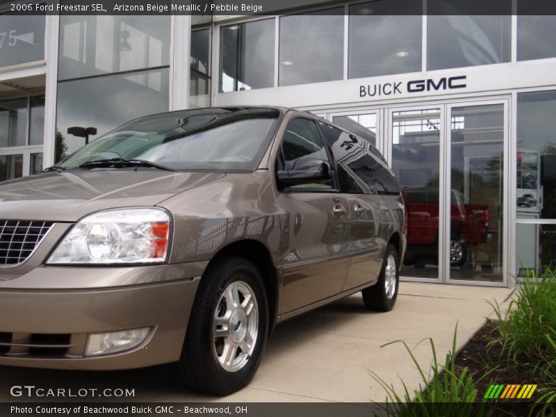 Arizona Beige Metallic / Pebble Beige 2006 Ford Freestar SEL