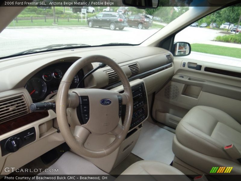 Arizona Beige Metallic / Pebble Beige 2006 Ford Freestar SEL
