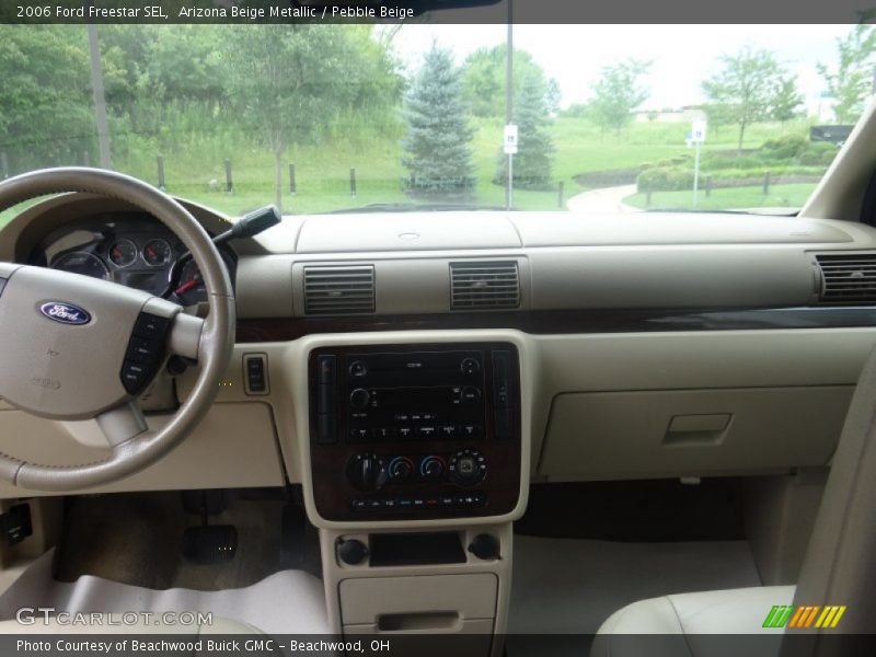 Dashboard of 2006 Freestar SEL