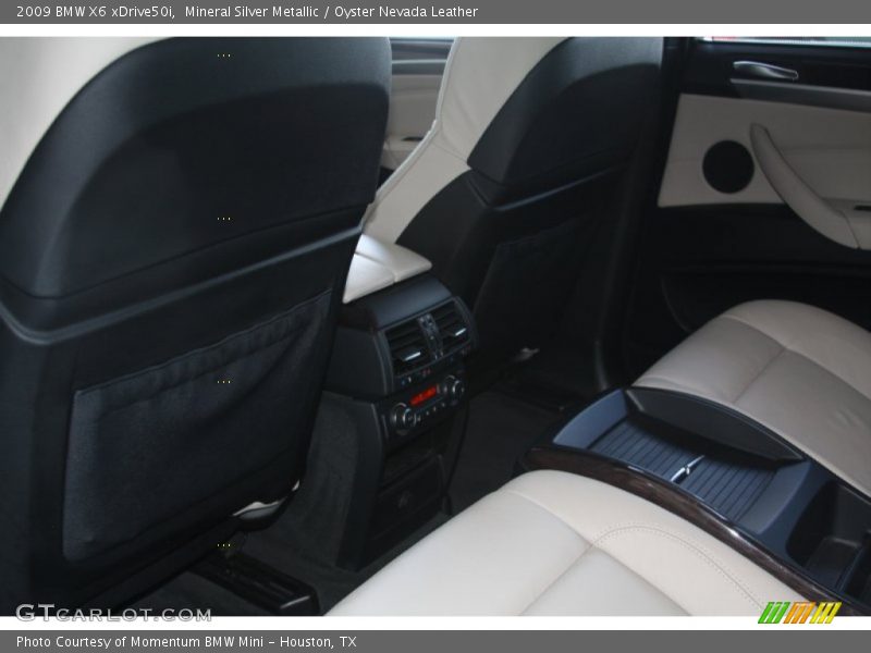 Mineral Silver Metallic / Oyster Nevada Leather 2009 BMW X6 xDrive50i