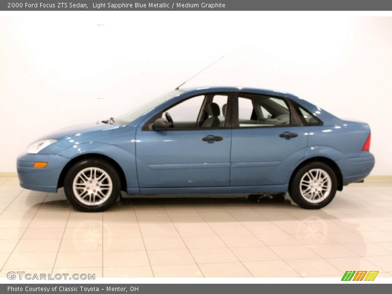  2000 Focus ZTS Sedan Light Sapphire Blue Metallic