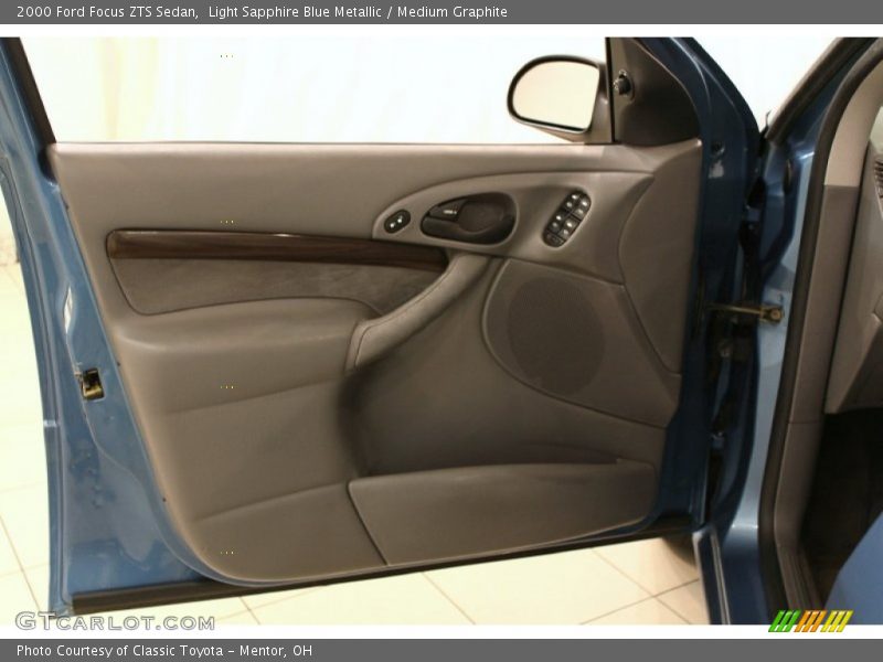 Light Sapphire Blue Metallic / Medium Graphite 2000 Ford Focus ZTS Sedan
