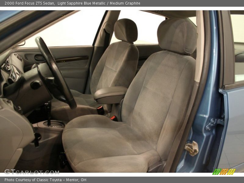  2000 Focus ZTS Sedan Medium Graphite Interior