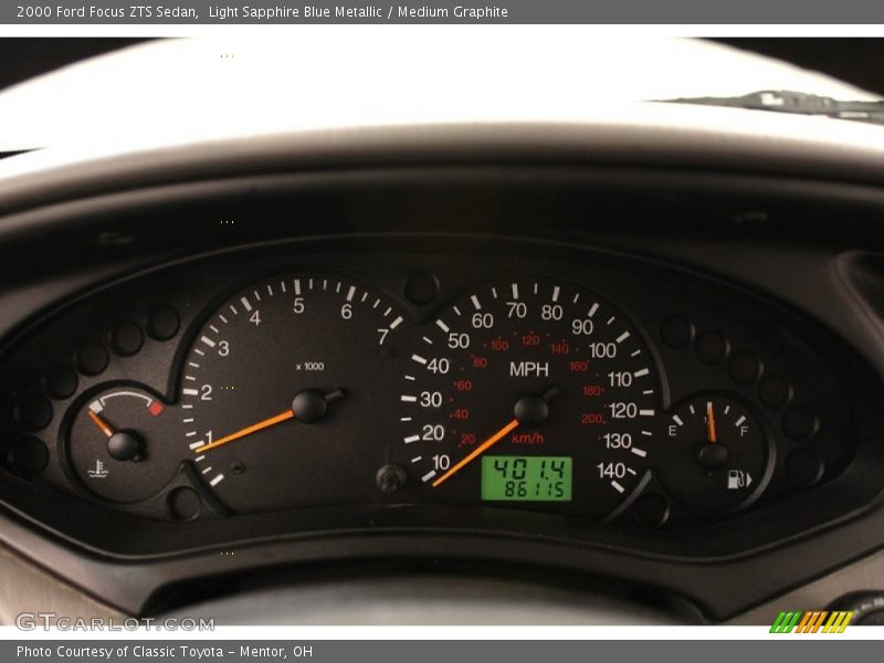  2000 Focus ZTS Sedan ZTS Sedan Gauges