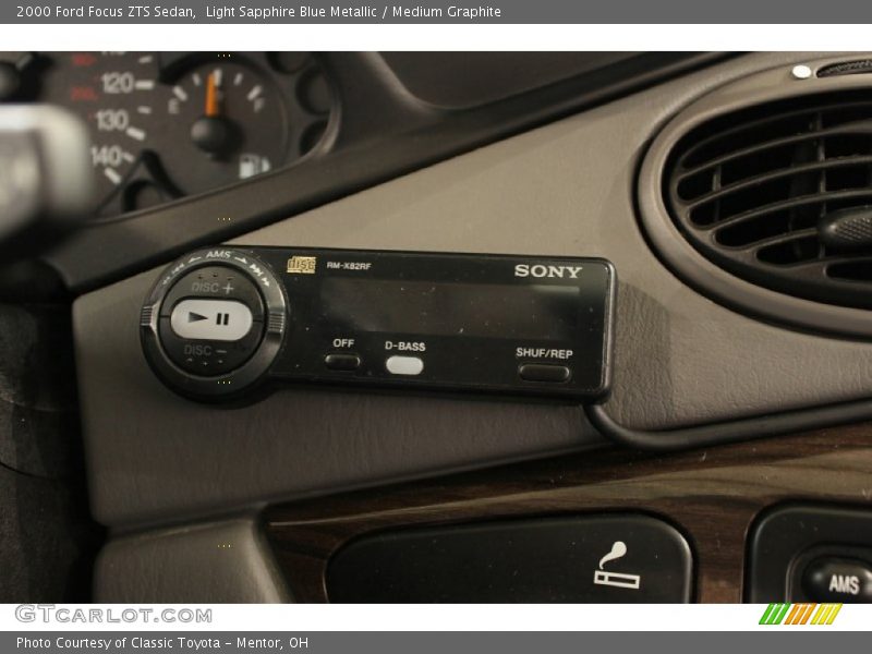 Light Sapphire Blue Metallic / Medium Graphite 2000 Ford Focus ZTS Sedan