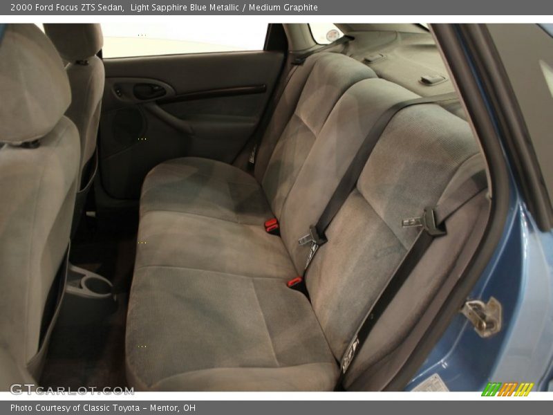  2000 Focus ZTS Sedan Medium Graphite Interior