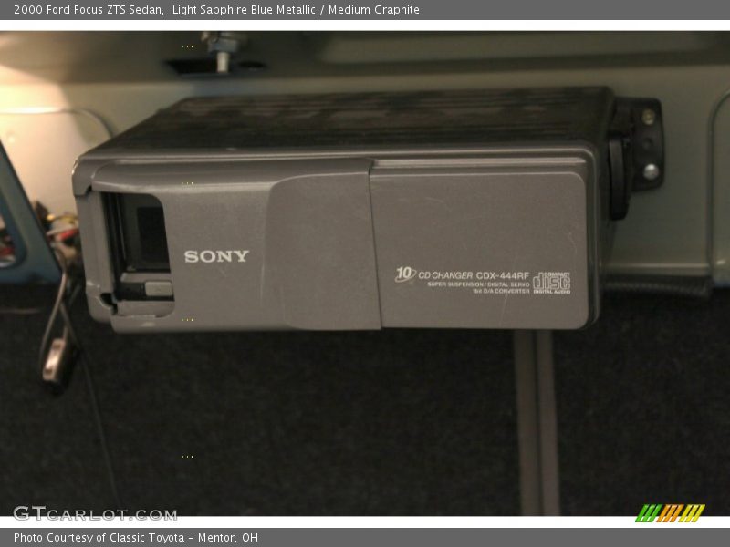 Light Sapphire Blue Metallic / Medium Graphite 2000 Ford Focus ZTS Sedan