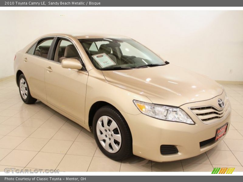 Sandy Beach Metallic / Bisque 2010 Toyota Camry LE