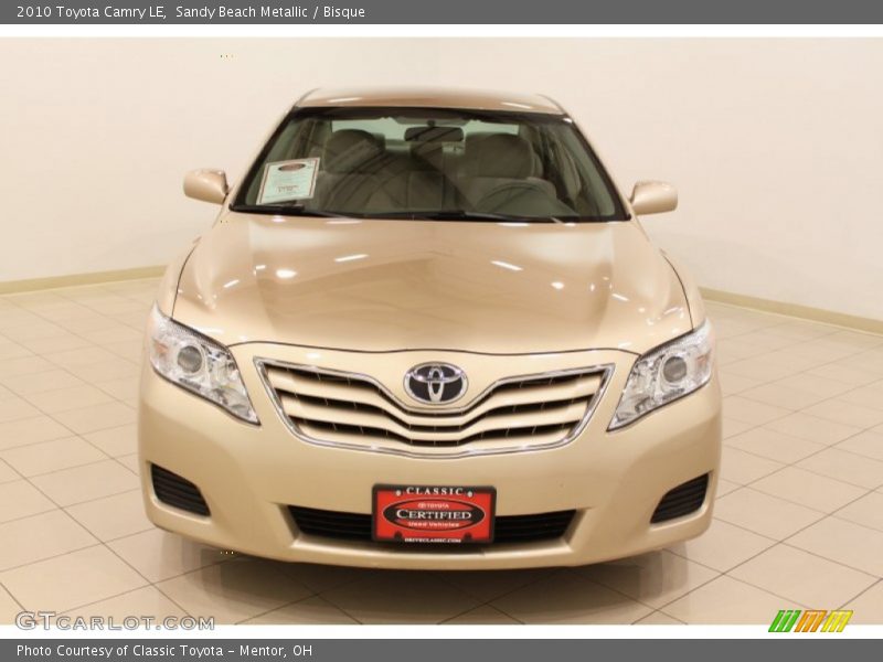 Sandy Beach Metallic / Bisque 2010 Toyota Camry LE