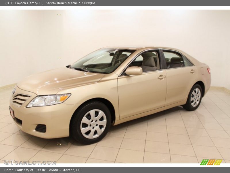 Sandy Beach Metallic / Bisque 2010 Toyota Camry LE