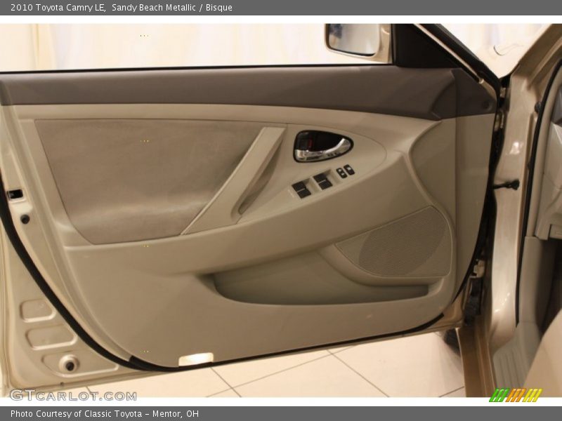 Sandy Beach Metallic / Bisque 2010 Toyota Camry LE