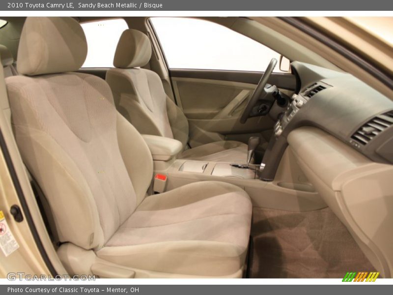 Sandy Beach Metallic / Bisque 2010 Toyota Camry LE