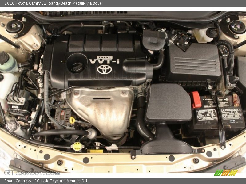 Sandy Beach Metallic / Bisque 2010 Toyota Camry LE