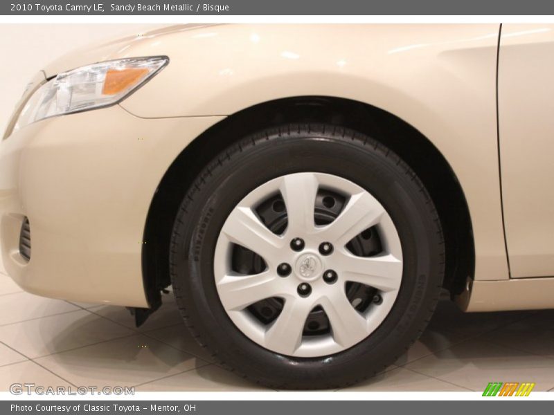 Sandy Beach Metallic / Bisque 2010 Toyota Camry LE