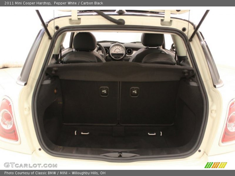 Pepper White / Carbon Black 2011 Mini Cooper Hardtop