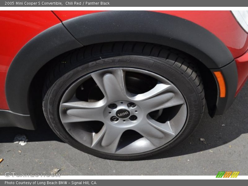 Chili Red / Panther Black 2005 Mini Cooper S Convertible