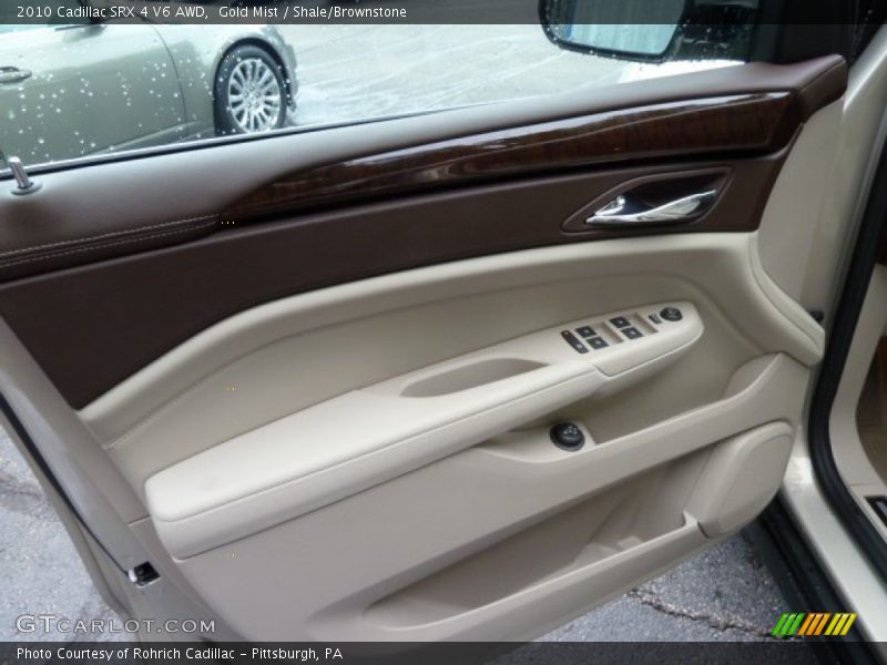 Gold Mist / Shale/Brownstone 2010 Cadillac SRX 4 V6 AWD