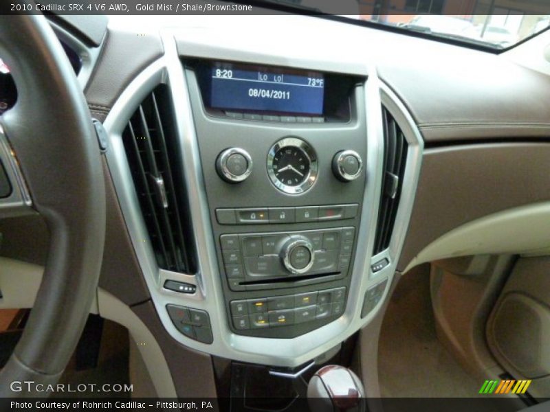 Gold Mist / Shale/Brownstone 2010 Cadillac SRX 4 V6 AWD