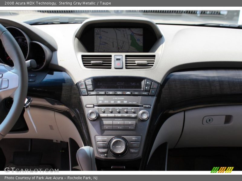 Sterling Gray Metallic / Taupe 2008 Acura MDX Technology