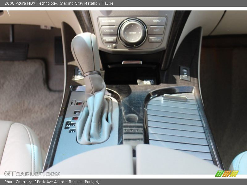 Sterling Gray Metallic / Taupe 2008 Acura MDX Technology