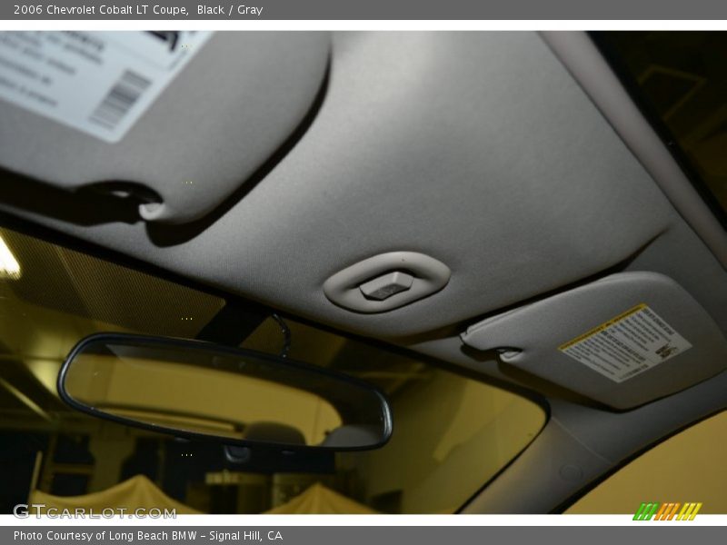 Black / Gray 2006 Chevrolet Cobalt LT Coupe