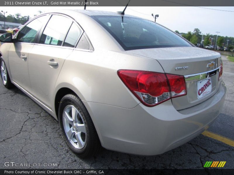 Gold Mist Metallic / Jet Black 2011 Chevrolet Cruze LT