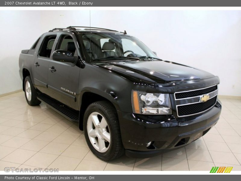 Black / Ebony 2007 Chevrolet Avalanche LT 4WD