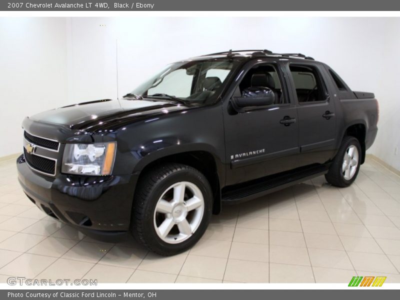 Black / Ebony 2007 Chevrolet Avalanche LT 4WD