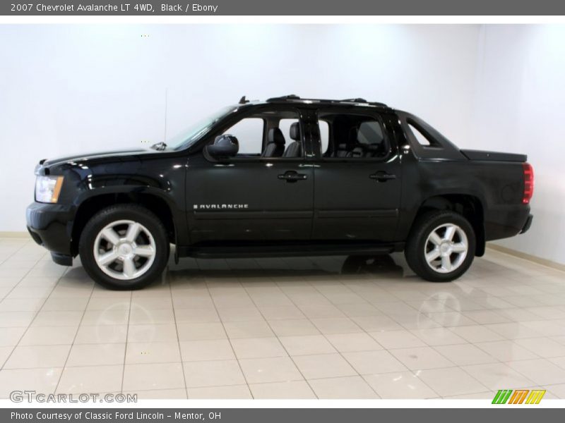 Black / Ebony 2007 Chevrolet Avalanche LT 4WD