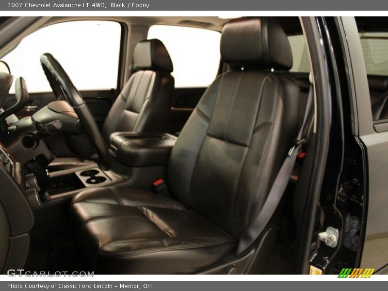 Black / Ebony 2007 Chevrolet Avalanche LT 4WD